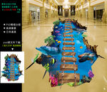 3d地贴 海底总动员