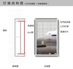 灯箱结构图