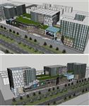 商业商场建筑草图大师SU模型