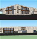博物馆纪念馆美术馆建筑模型