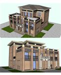 新古典别墅建筑草图大师SU模型