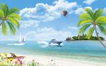海边沙滩