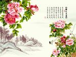 国色天香牡丹花
