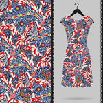 中国风旗袍礼服中国风图案花纹