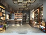 咖啡厅店面3DMAX模型设计图