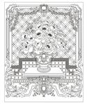 欧式 牡丹 花瓶桌子