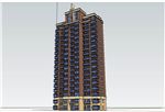 英式高层建筑草图大师SU模型