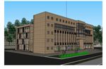 小办公楼建筑草图大师SU模型