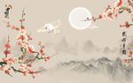 中国风花好月圆