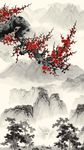 梅花国画