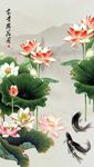 荷花图