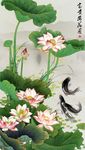 荷花图