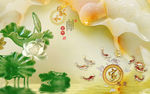家和富贵玉雕连年有余