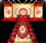 中国风古典婚礼背景