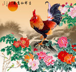 国画牡丹