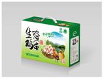鸡蛋包装平面图