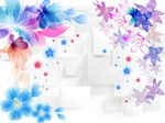 3D梦幻花朵