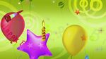 生日快乐缤纷气球LED背景视频