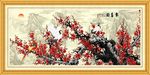 国画梅花