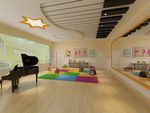幼儿园舞蹈室效果图模型