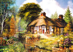 欧式乡村风景油画