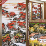 玄关山水画