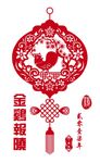 中国结公鸡