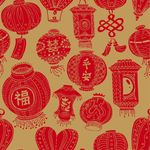 灯笼无缝连接