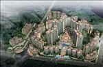 高档住宅小区鸟瞰建筑效果图