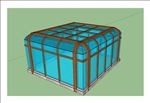 阳光房建筑草图大师SU模型