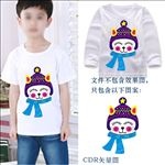 儿童T恤卡通图案小猫