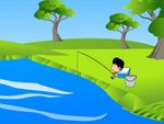 矿泉水钓鱼广告Flash动画
