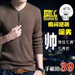 男毛衣高点击创意直通车图主图