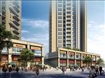 商业街入口建筑效果图