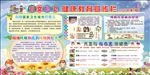 创文巩卫健康教育宣传栏