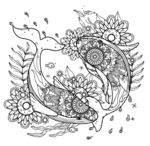 双鱼戏水