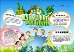 低碳环保节能降耗环保小报