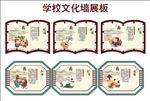 精品学校文化墙展板
