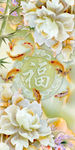 玉雕牡丹竹子
