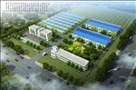 厂房鸟瞰效果图分层素材