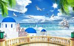 海景椰子树