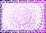 紫玉花 精致证书纹