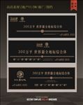时尚简洁地产广告设计