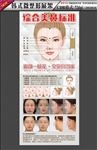 美容整形隆鼻广告展架