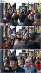 温哥华大街人流
