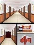 机关文化建设效果图（精细分层）
