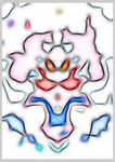 怪物头像装饰画