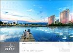 湖景 地产 广告