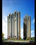 标准住宅小区景观效果图