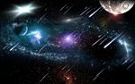大气星空星球背景墙装饰画